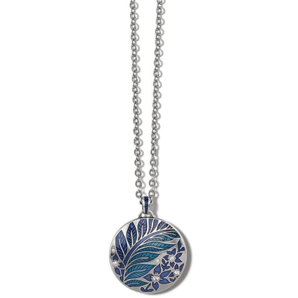 Brighton Blue and Silver Butterfly Wing Necklace